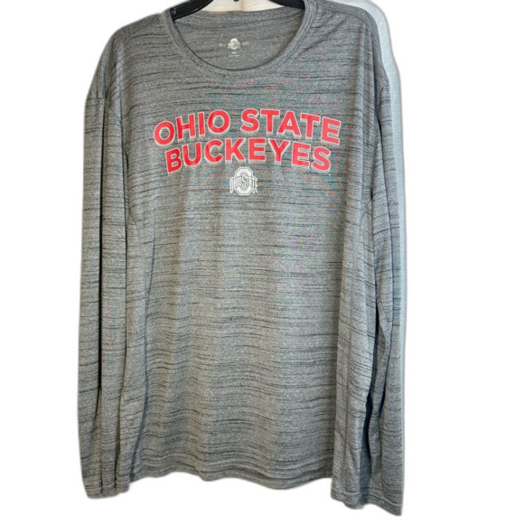 no brand Other - Ohio State Buckeyes Gray Long Sleeve Shirt size XXL